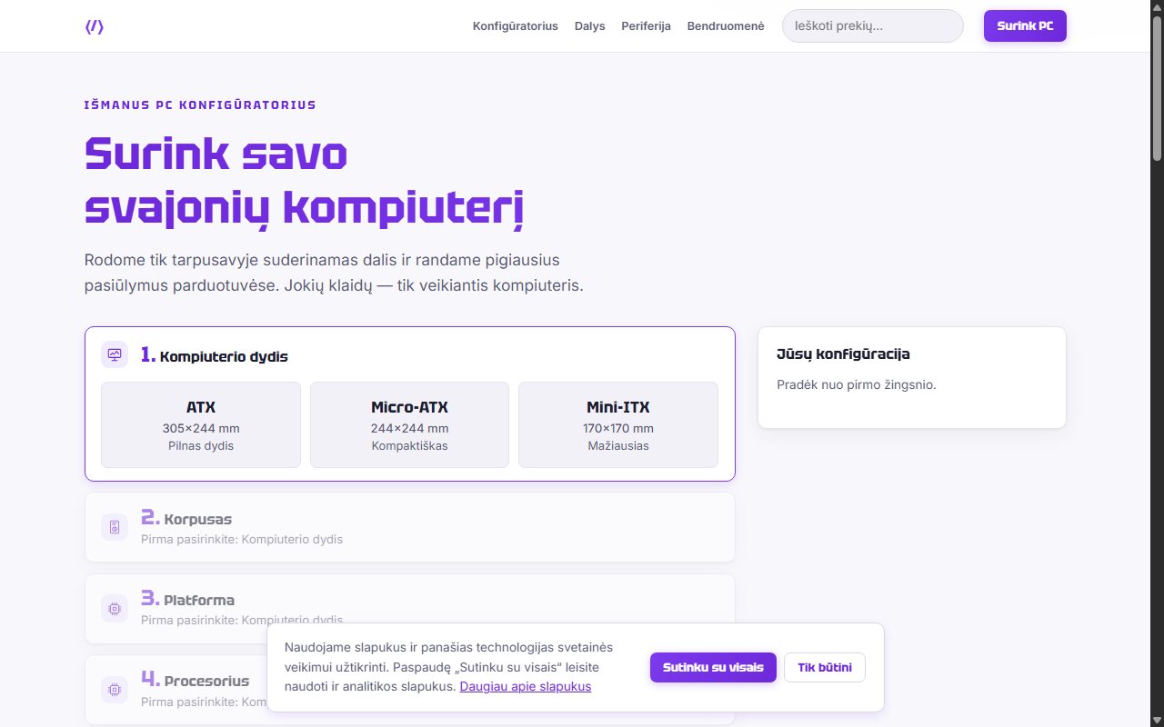 Konfiguratorius.lt – PC konfigūratorius